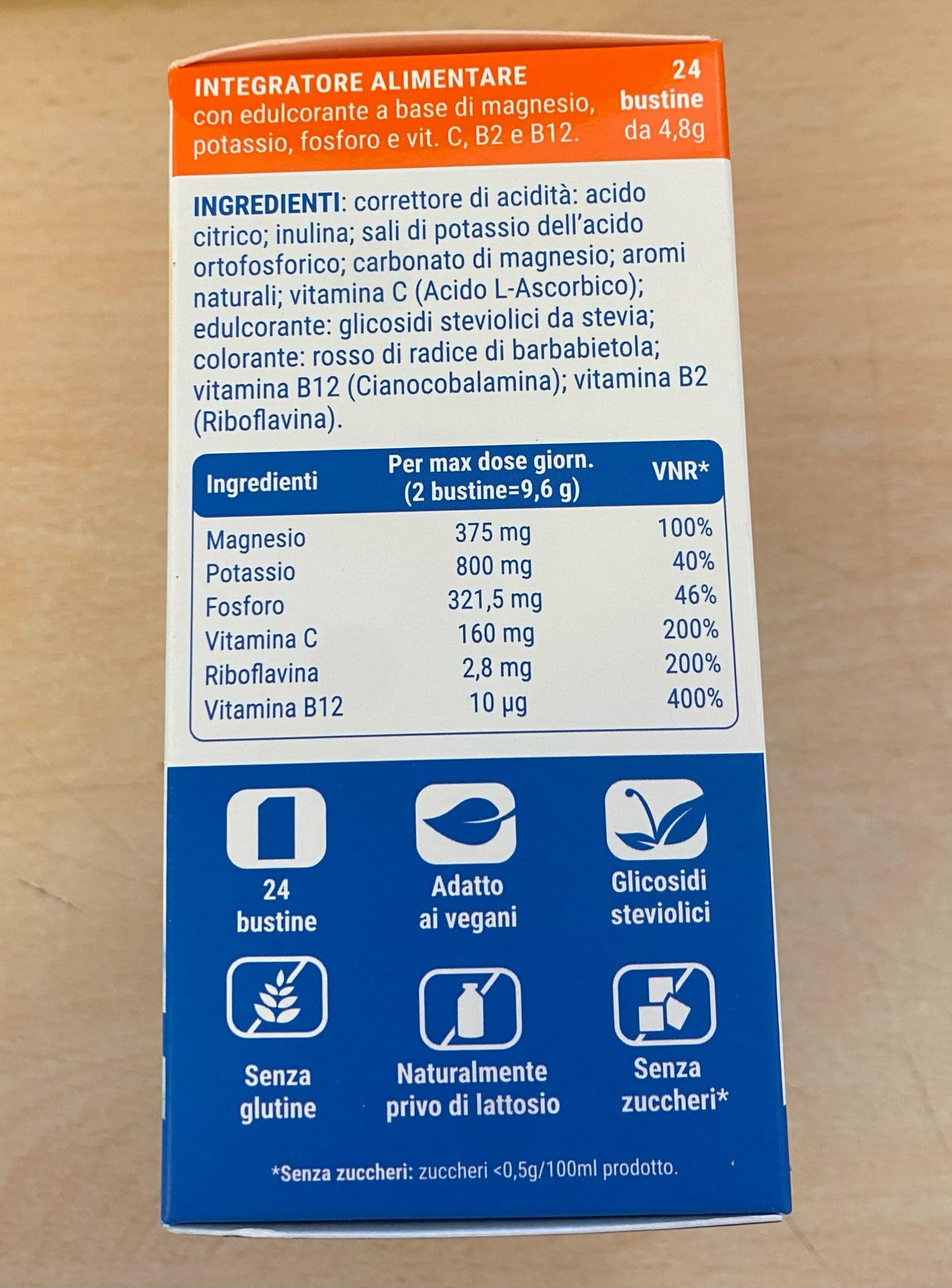 Magnesio Supremo Potassio+ - 24 bustine