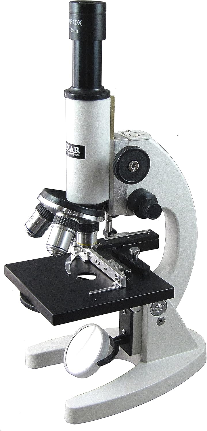 ハンドル ミザールテック 顕微鏡 生物用 倍率40・100・400倍 反射鏡