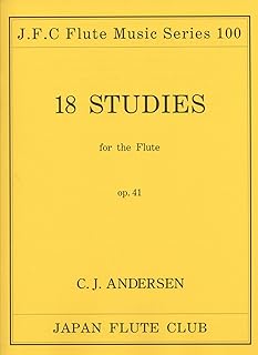 アンデルセン/18の練習曲 OP.41 JFC名曲シリーズ 100