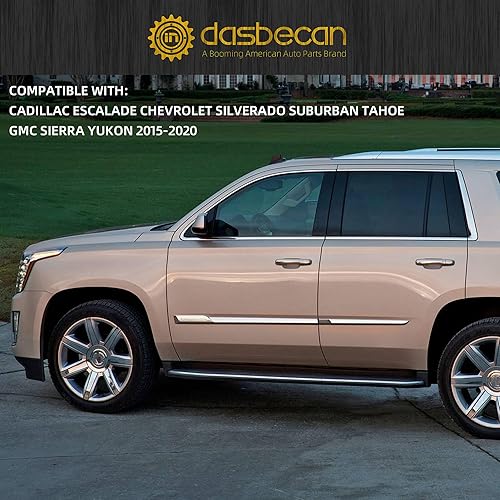 Vista 5 de Dasbecan 2 amortiguadores delanteros con resorte magnético compatible con Cadillac Escalade Chevy Suburban Tahoe GMC Yukon XL Sierra 1500 Reemplazo