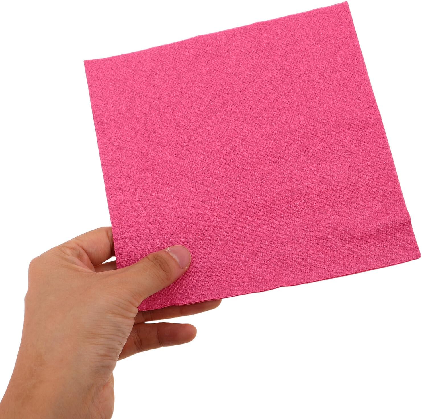 Artibetter 80pcs Colorful Disposable Party Napkins Paper Dinner Napkins Decorative for Birthday Shower Wedding Celebration