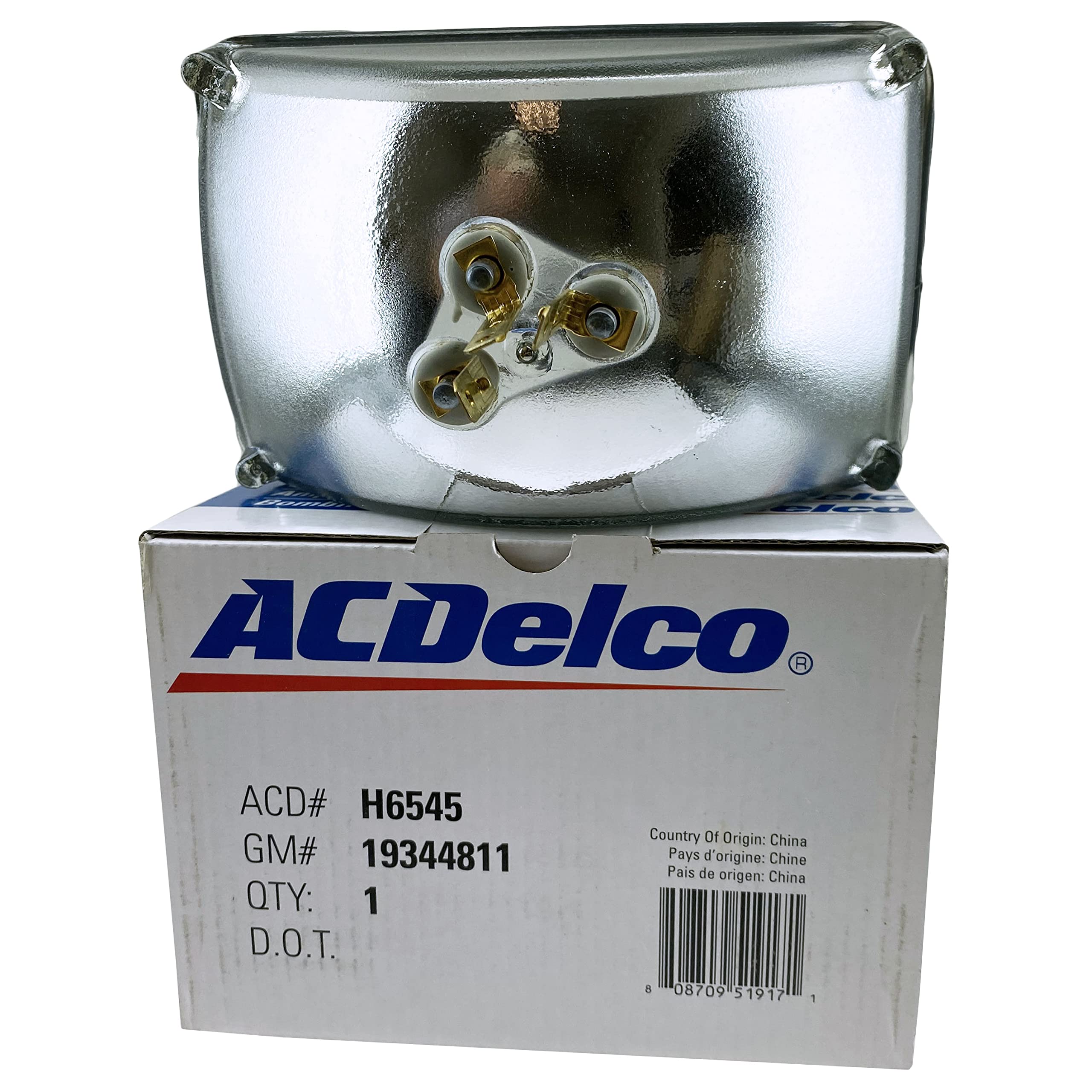 Replacement For ACDelco H6545, 3 Contact Lugs Base, Automotive Light Bulb (1 Pack)