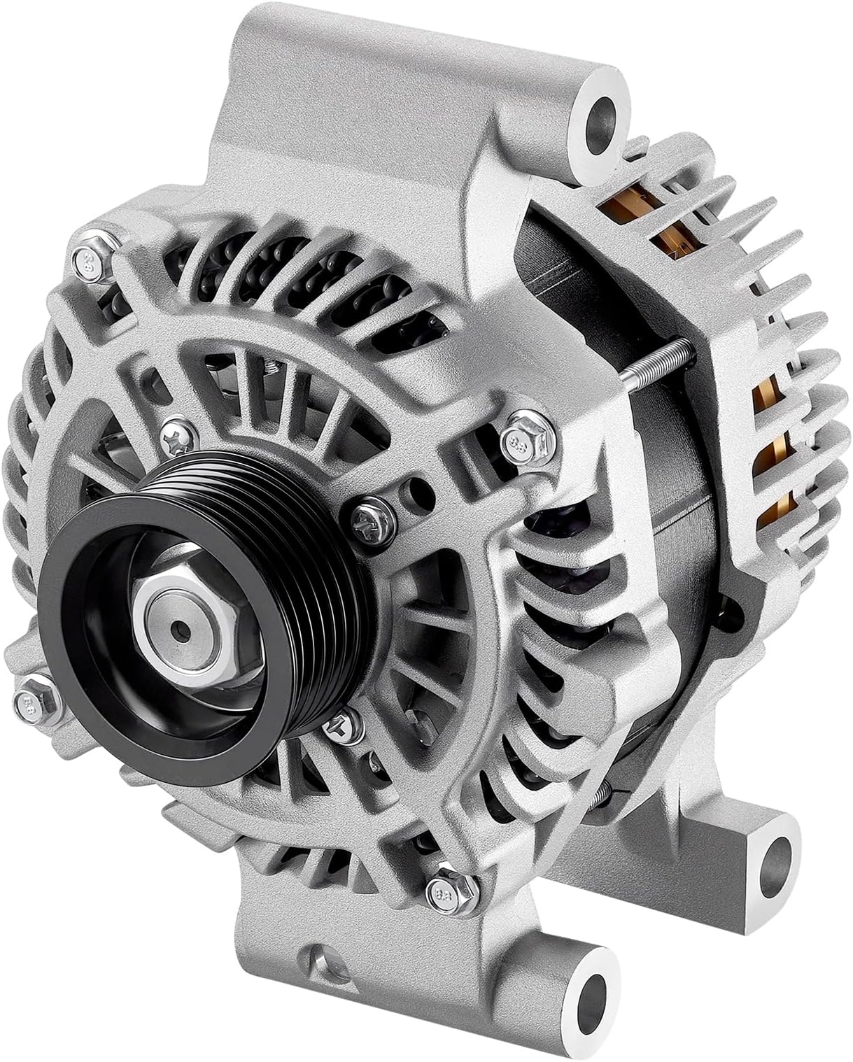 11272 Alternator Compatible with Ford Escape 2009-2012 2.5L, Focus 2008-2011 2.0L, Fusion 2010 2.5L, Transit Connect 2010-2013 2.0L, Tribute 2009-2011 2.5L, Mariner 2009-2011 2.5L, Milan 2010