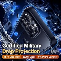 Vista 444 de Yriklso Strong Magnetic Case for iPhone 11 [Compatibilty with MagSafe] Protective Shockproof Cover Phone Case for iPhone 11 6.1" Frosted Purple