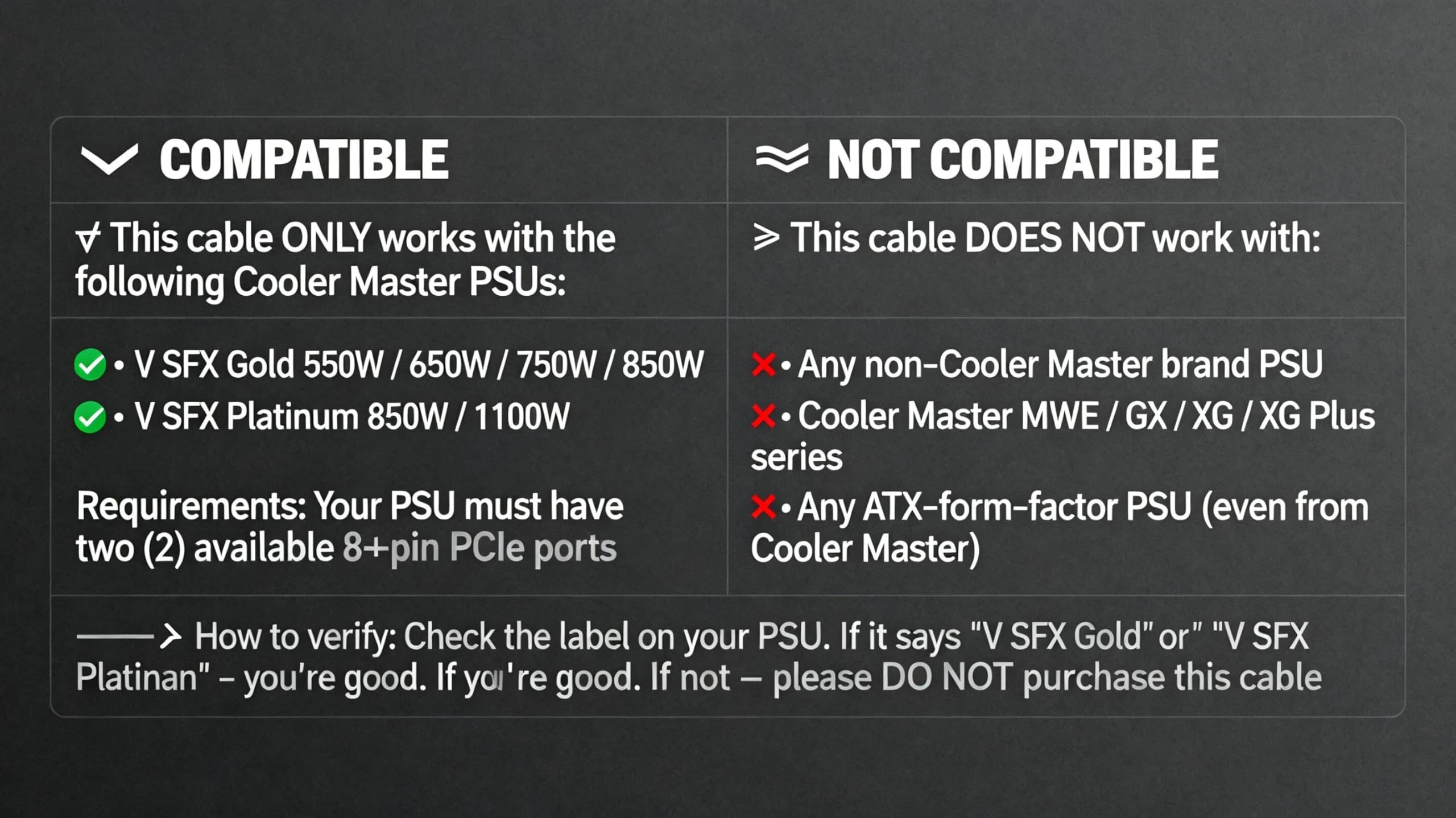 Amazon.com: lilila-ree for Cooler Master V SFX Gold PCIe 5.0 GPU