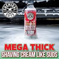 Vista 5 de Chemical Guys CWS20816 - Jabón de espuma de nieve de sandía para lavar el auto (funciona con cañones de espuma o cubos de lavado), seguro