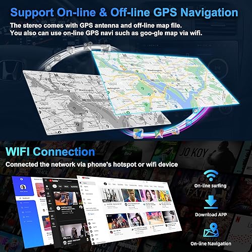 Miniatura 3 de Estéreo de coche 2+32G Android 12 para Ford 2004-2014 F150F250F350, 7 pulgadas IPS pantalla táctil radio de coche con Carplay inalámbricoAndroid