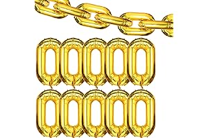 Gejoy 80s Chain Balloons: The Ultimate Party Accessory