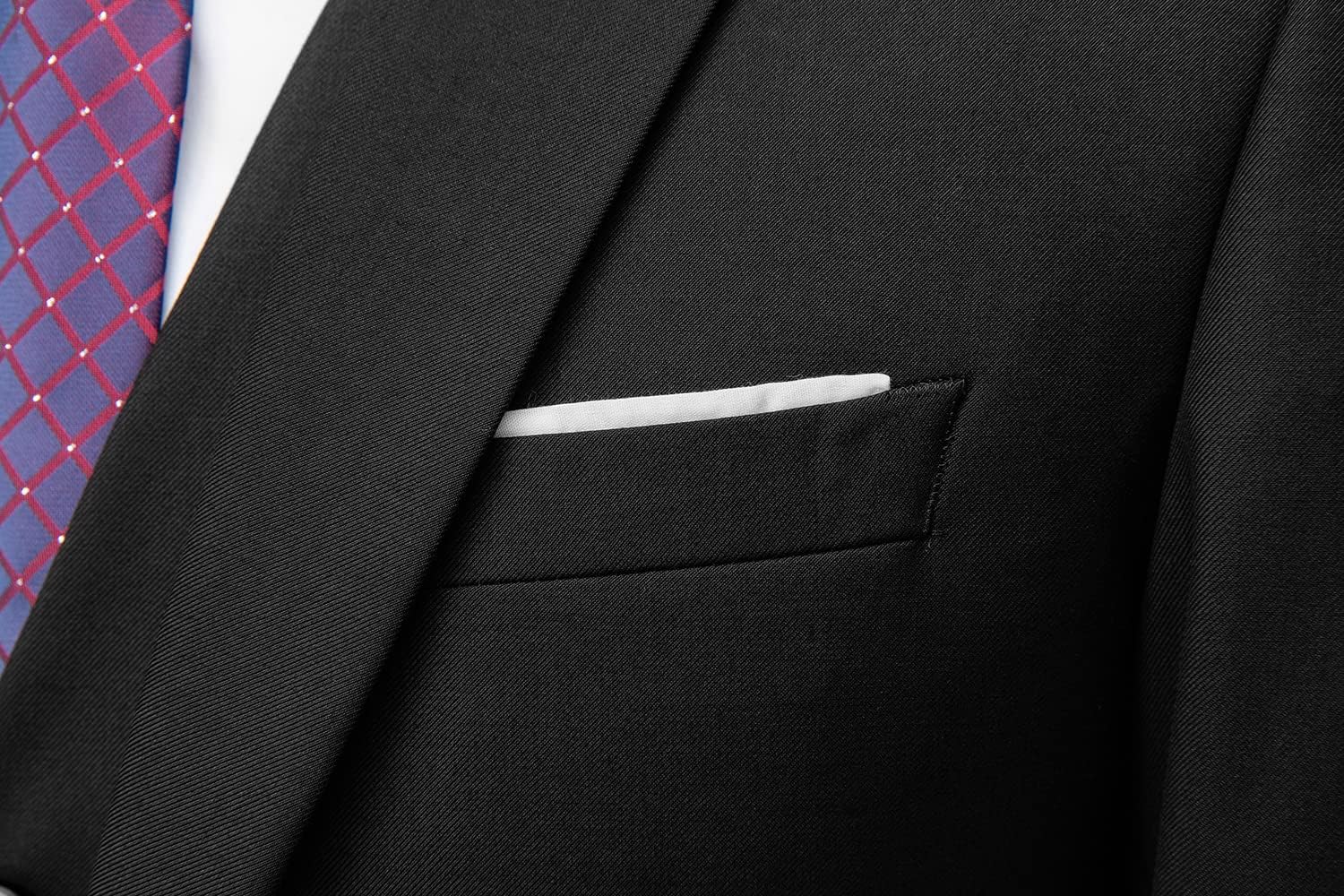 UNINUKOO Mens Suit Slim Fit 1 Button 2 Piece Wedding Party Holiday Solid Color Tux Suits for Men - Image 2