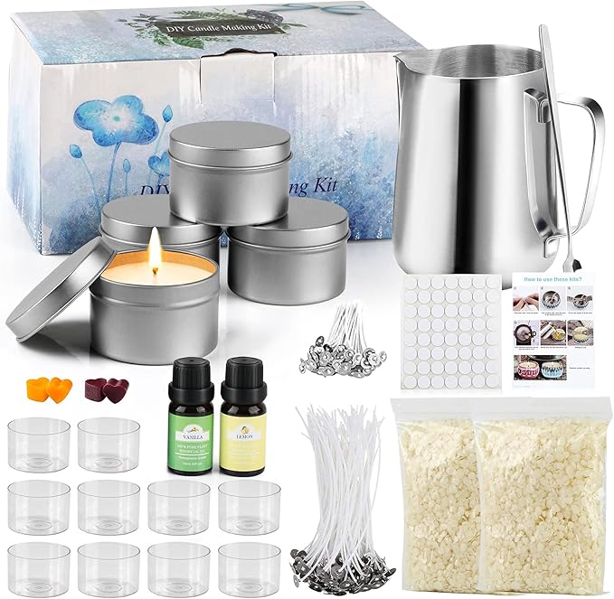 Tobeape Candle Making Kit with Molds