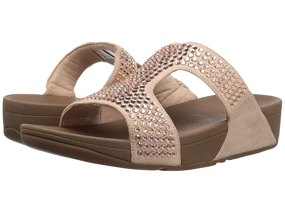 

FitFlop Glitzie Slide (Nude) Women's Slide Shoes