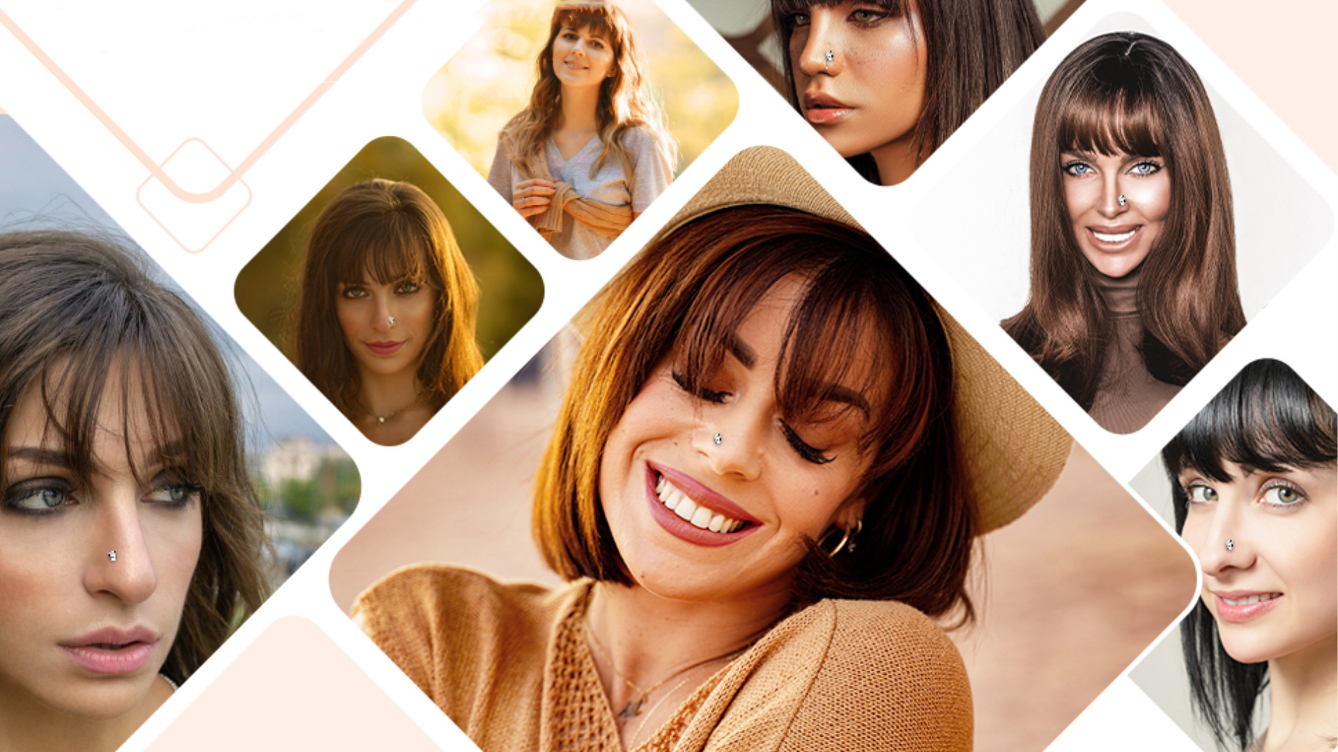 120 Pezzi Piercing Naso In Acciaio Inox 316L - Orecchini Naso Con Brillantini Multicolore - Foto 11