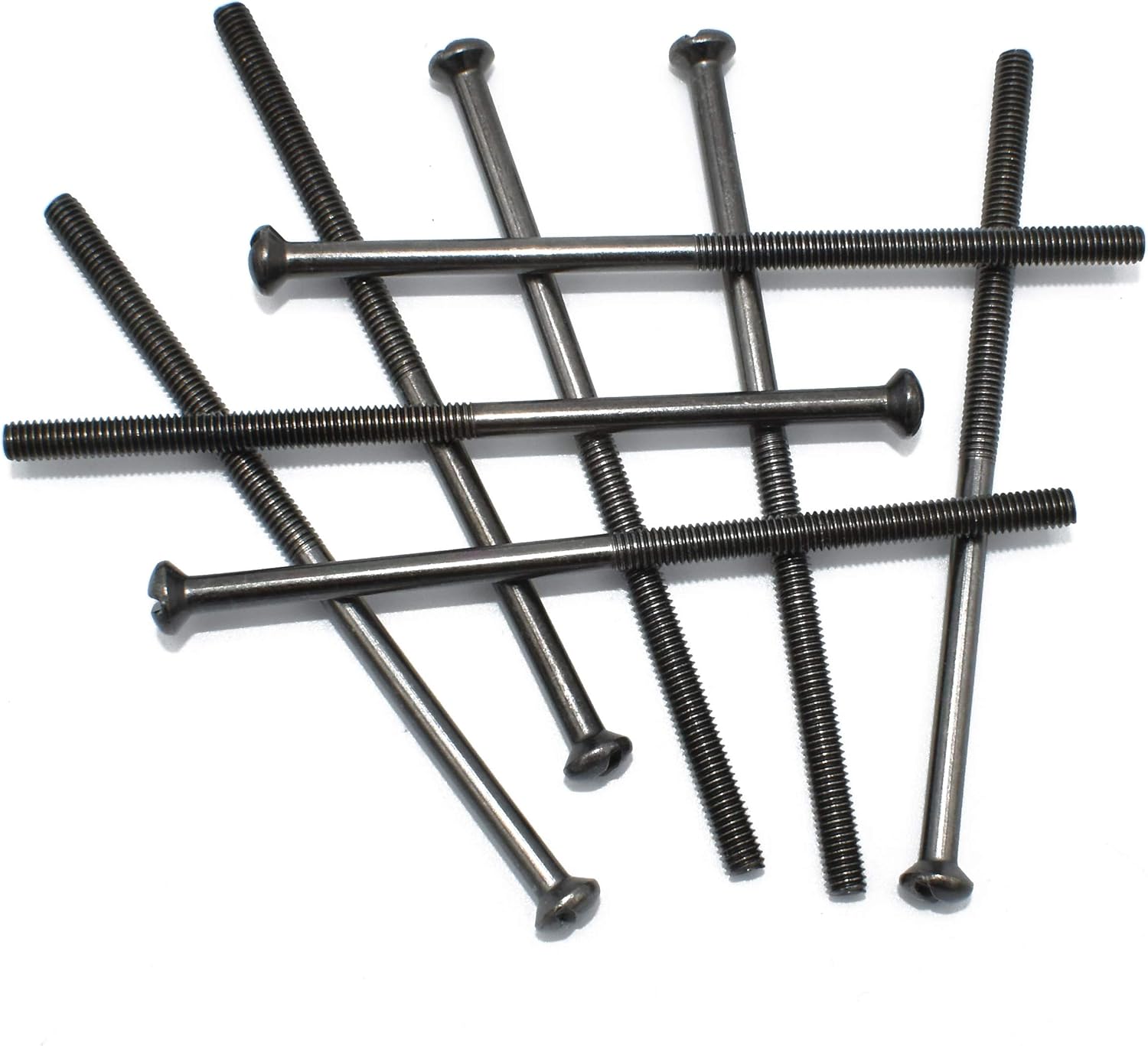 10 x Black M3.5 x 75mm Electrical Light Switch Screws Amazon.co.uk