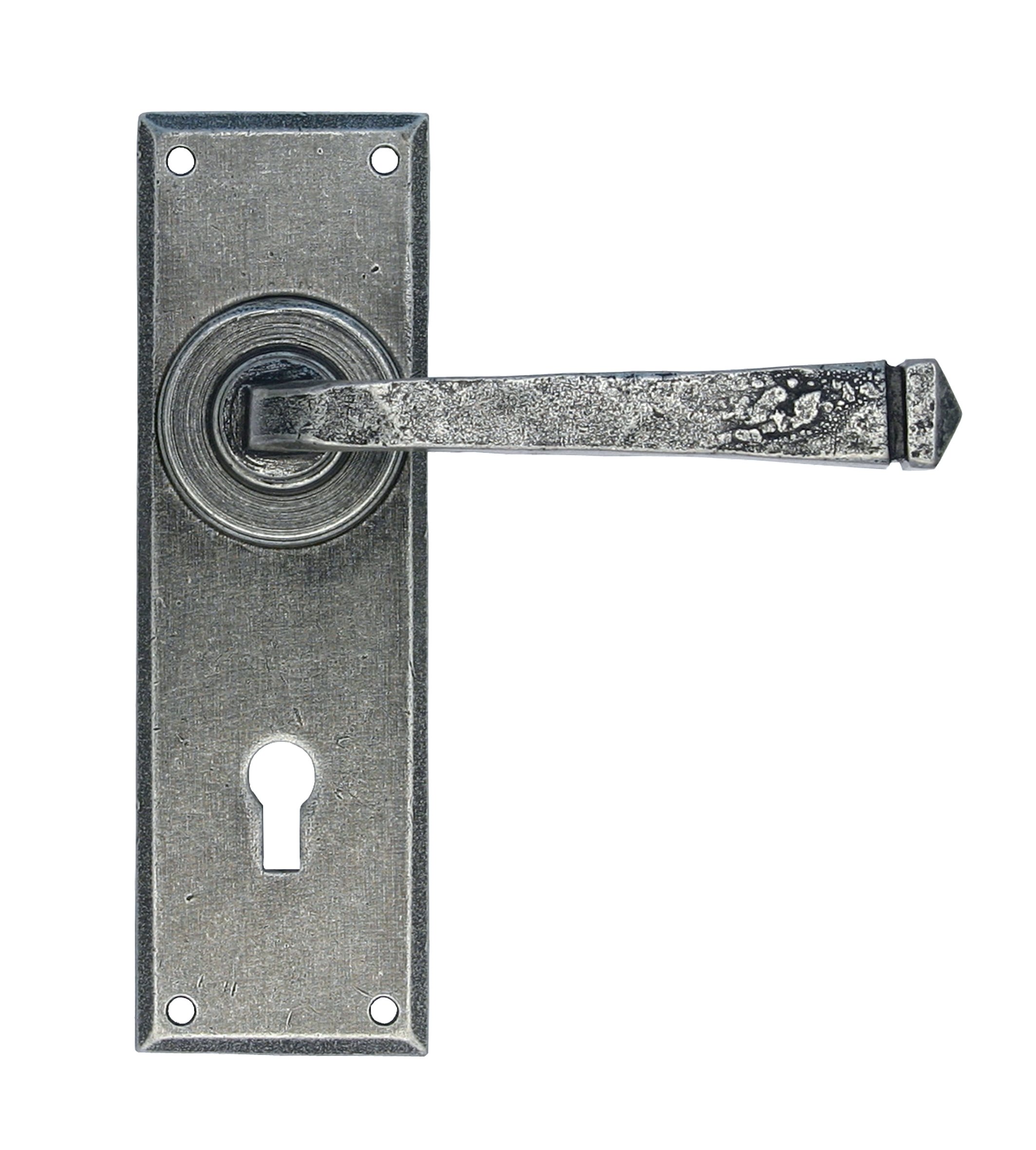 From the Anvil Pewter Avon Lever Lock Set