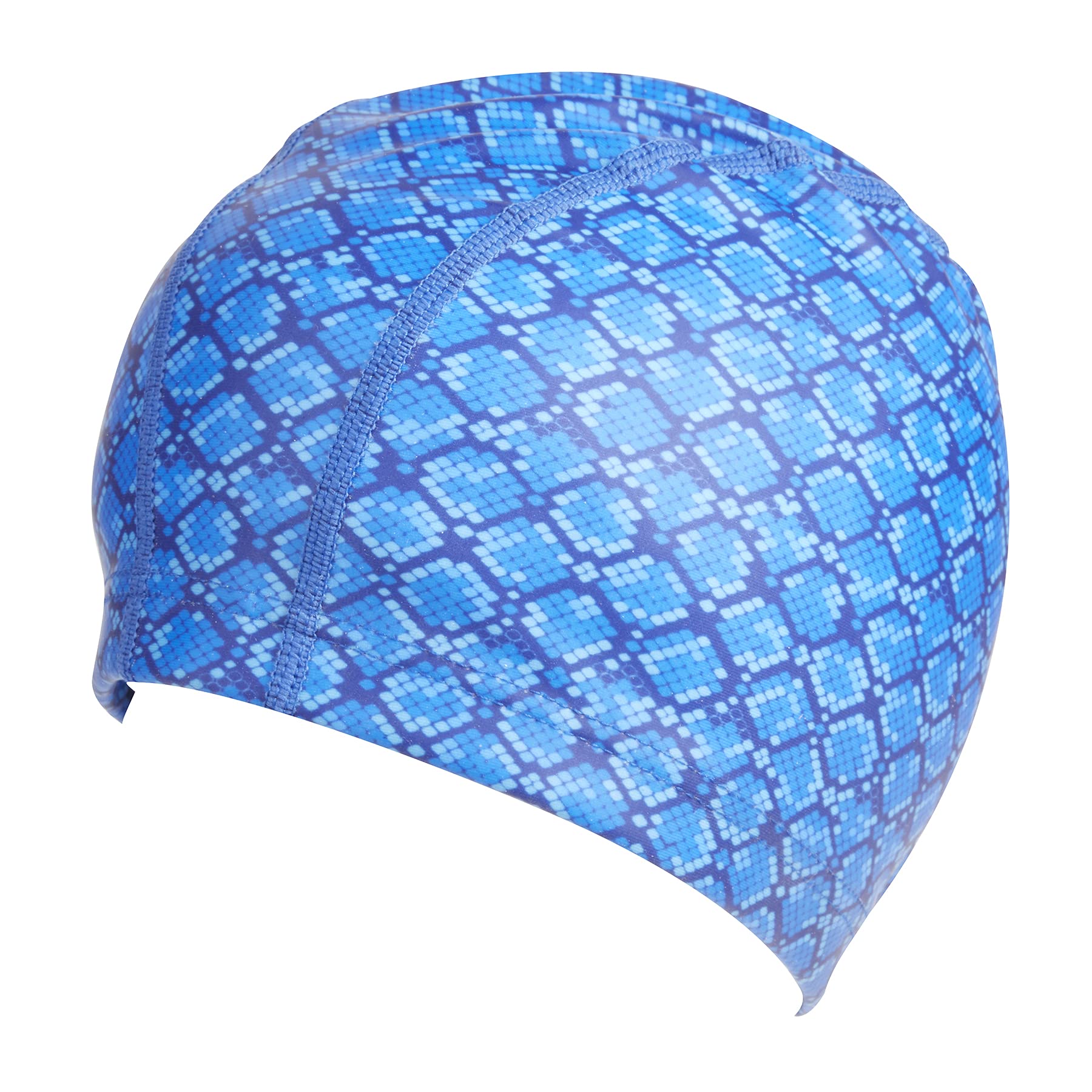 Bling2O - Royal Blue Snake Print Swim Cap, czepek pływacki dla dzieci. Ponad 6 lat
