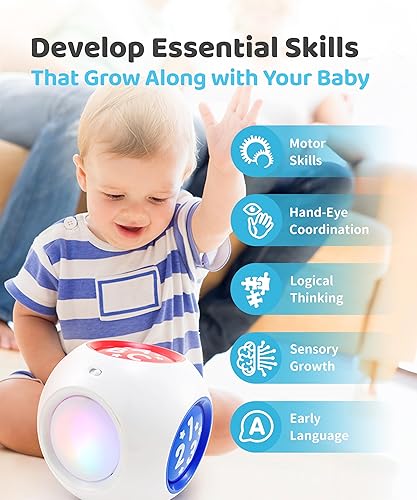 Miniatura 5 de BEST LEARNING Learning Cube – Interactive Musical Activity Toy for Babies 6–12 Months | Montessori-Inspired Sensory Learning Toy | Perfect 1st