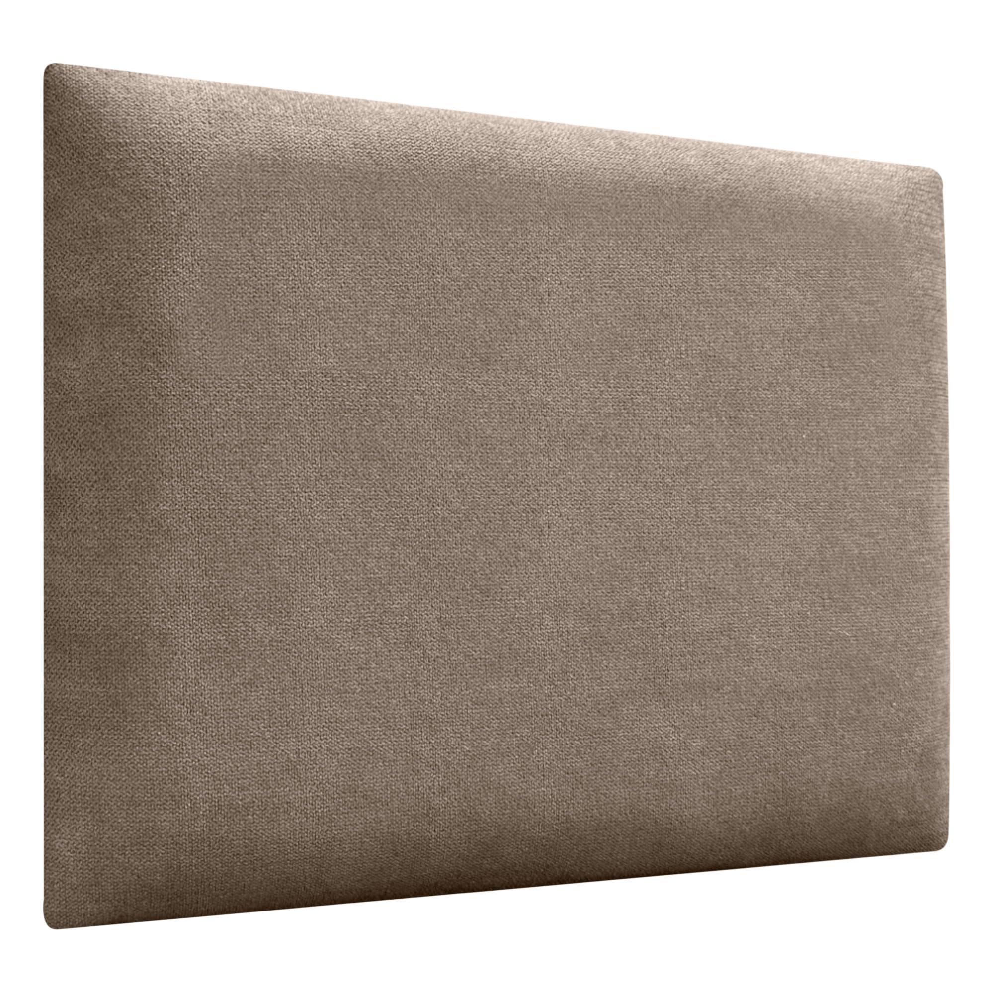 DHOME Cabecero Tapizado Compuesto de Paneles Autoadhesivos Intercambiables de Tela Aqualine Cama Lujo Dormitorio Acolchado (Tierra, 180cm)