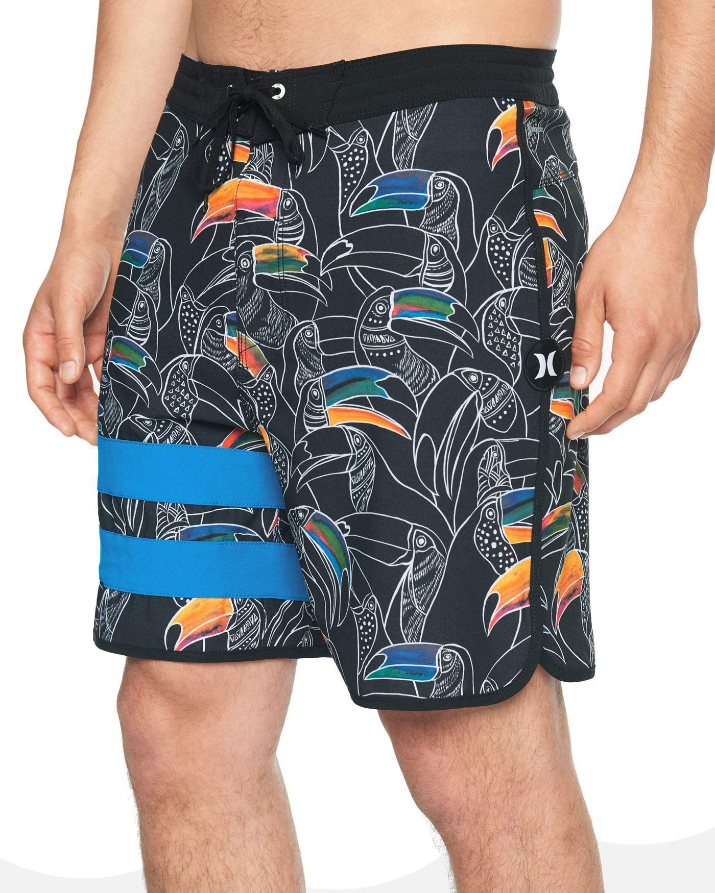 18" Block Party Toucan Boardshorts