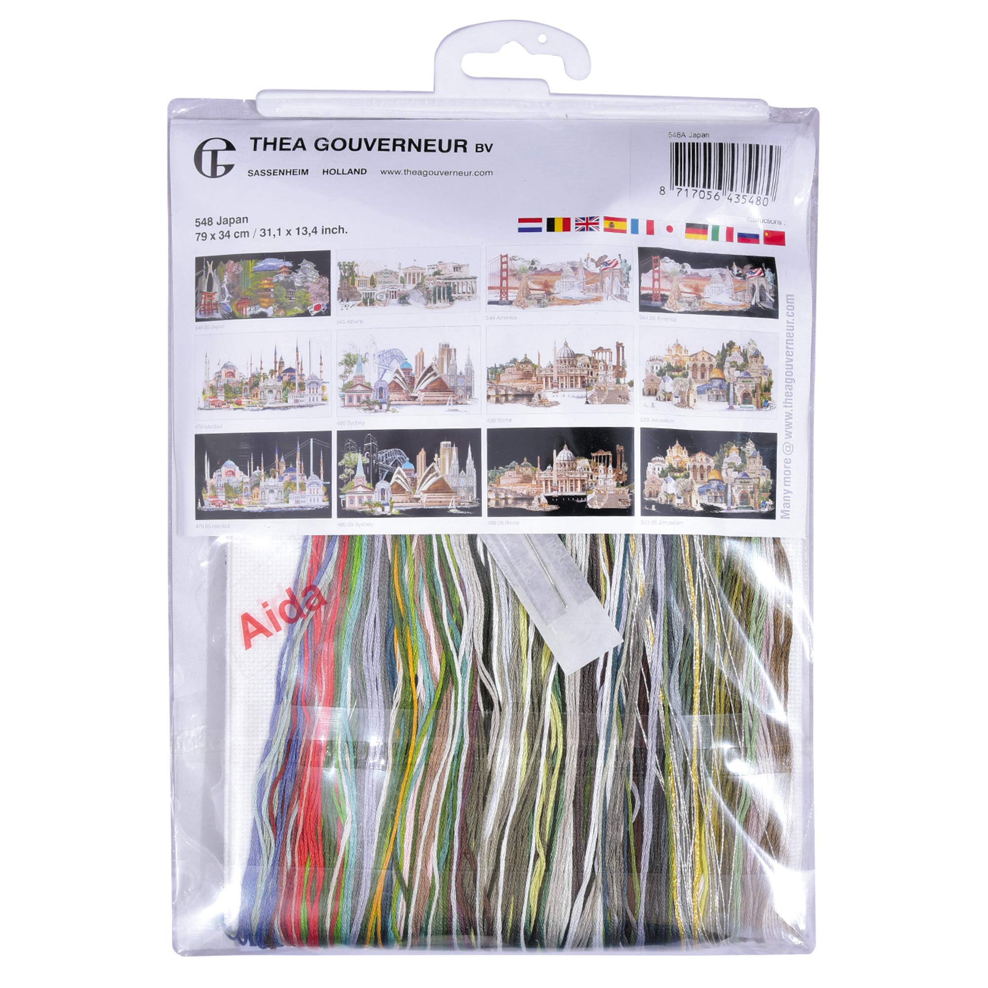 Amazon.com: Thea Gouverneur - Counted Cross Stitch Kit