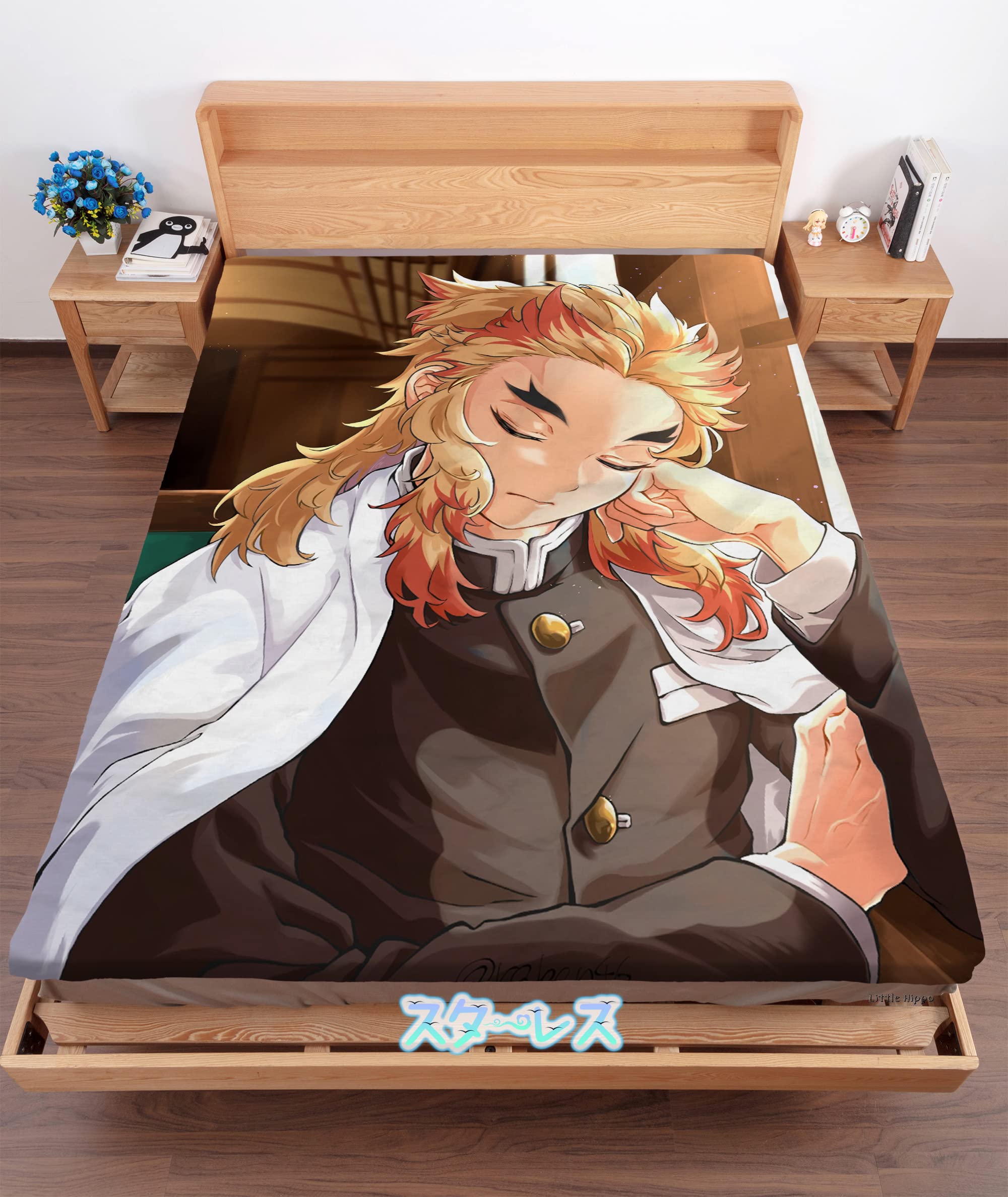 Amazon｜Starless 煉獄杏寿郎 【抱き枕「40cm×60cm」 1個】 寝具