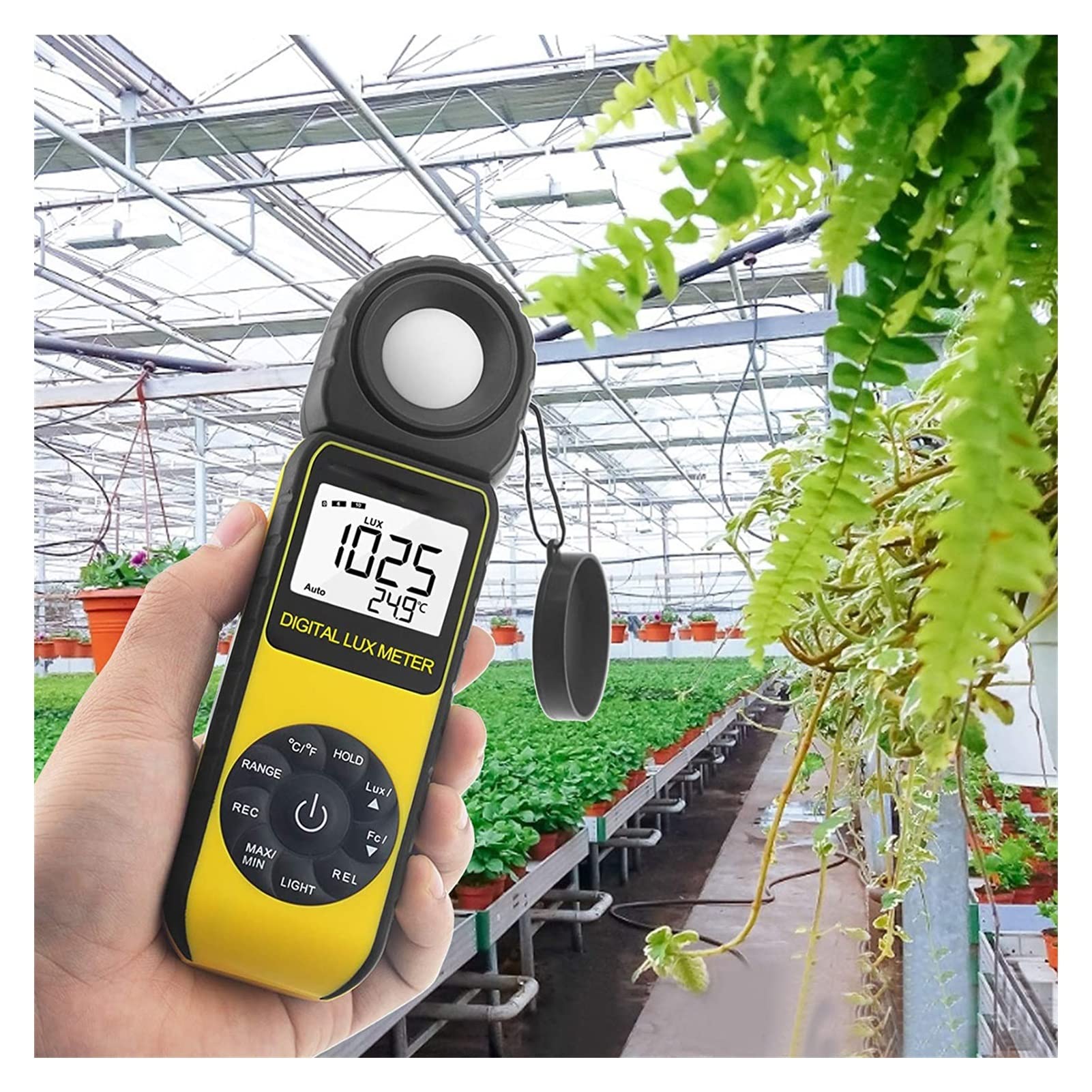 Miernik luksów SPECTROMETR/LIGHLANCE HANDHELD Miernik temperatury do 300 000 LUX Miernik Illuminance Skuteczny i wszechstronny