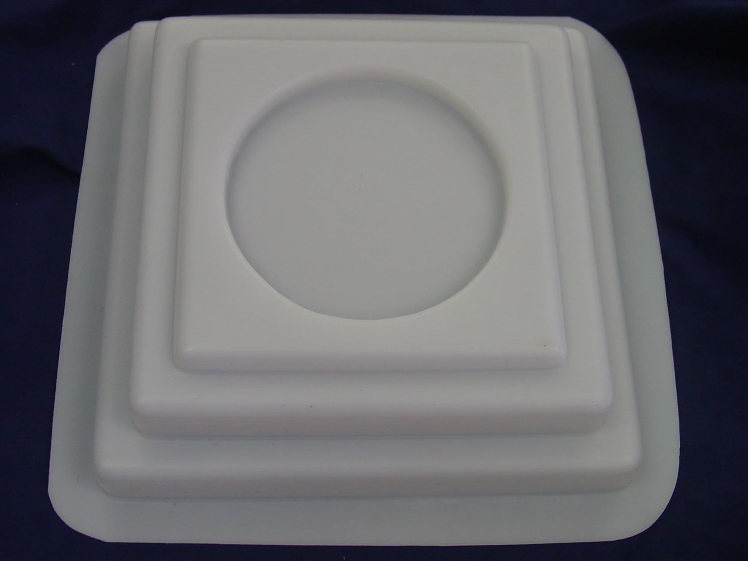 Square Column Base Plastic Craft Mold use to Make Your own with Concrete or Plaster 8501