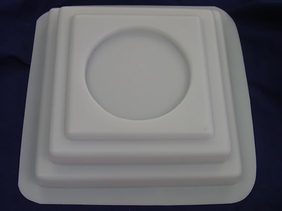 Square Column Base Plastic Craft Mold use to Make Your own with Concrete or Plaster 8501