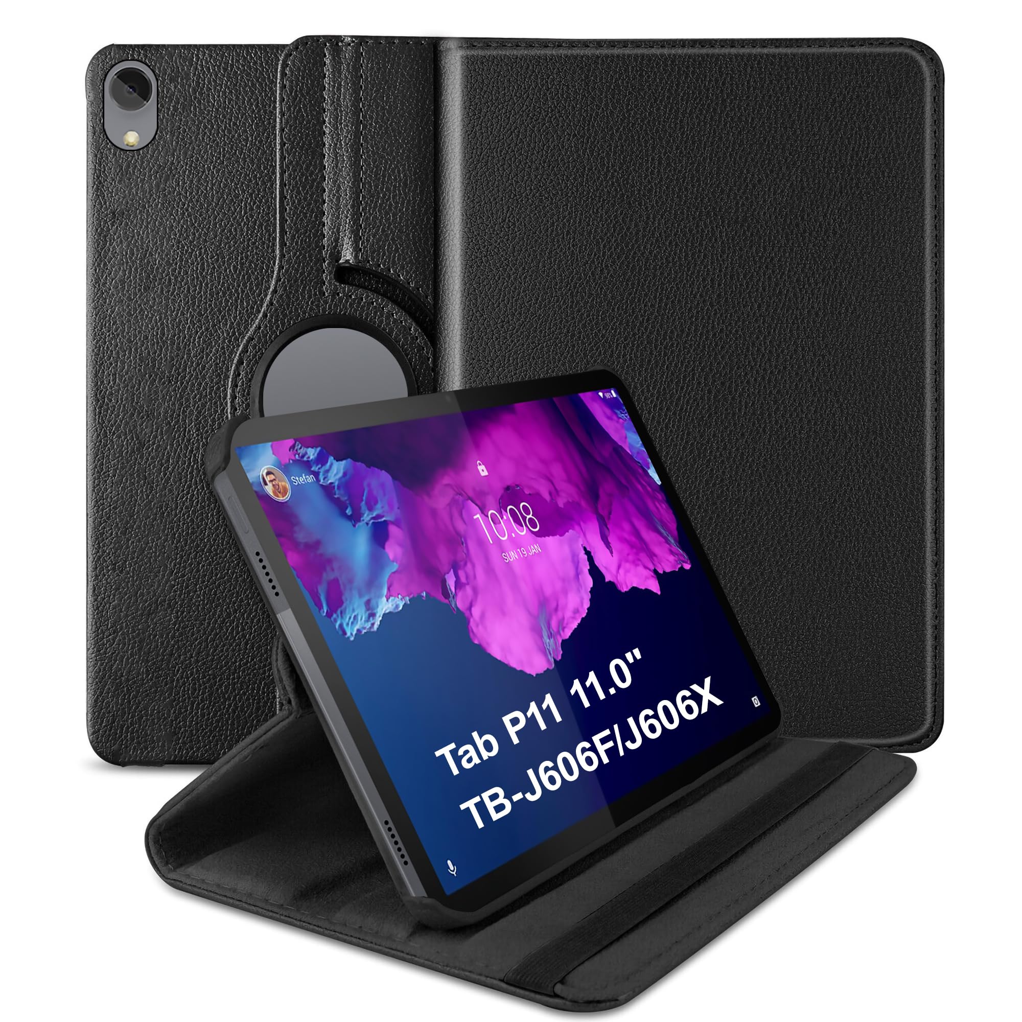 See full amazon price history chart for TGK Rotatable Flip Case Cover for Lenovo Tab P11 11.0 inch TB-J606F J606X Black TGK Rotatable Flip Case Cover for Lenovo Tab P11 11.0 inch TB-J606F J606X Black (B0BHT6ZDKS) Amazon Price History, Amazon Price Tracker
