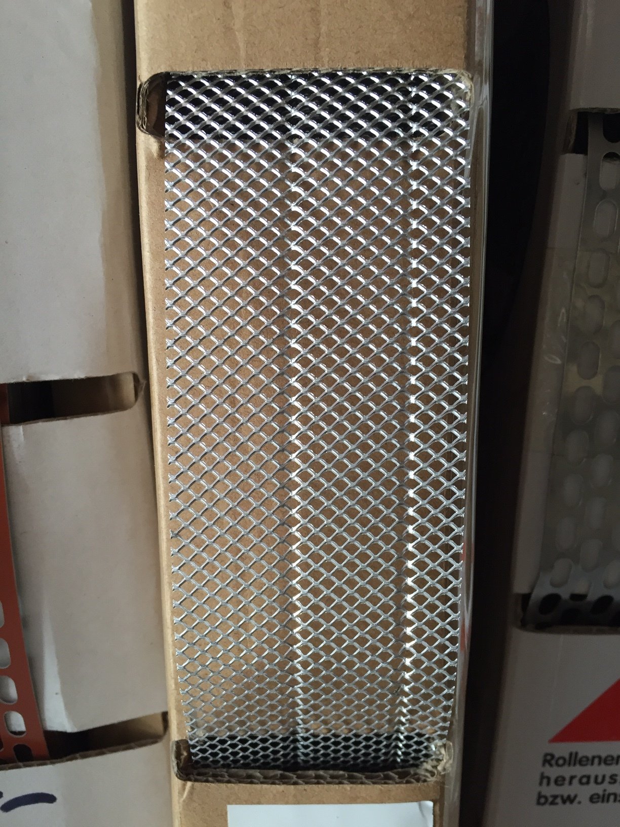 GAH-Alberts - Perfil de ventilación (aluminio, protección contra insectos, 120/90 x 10 m)