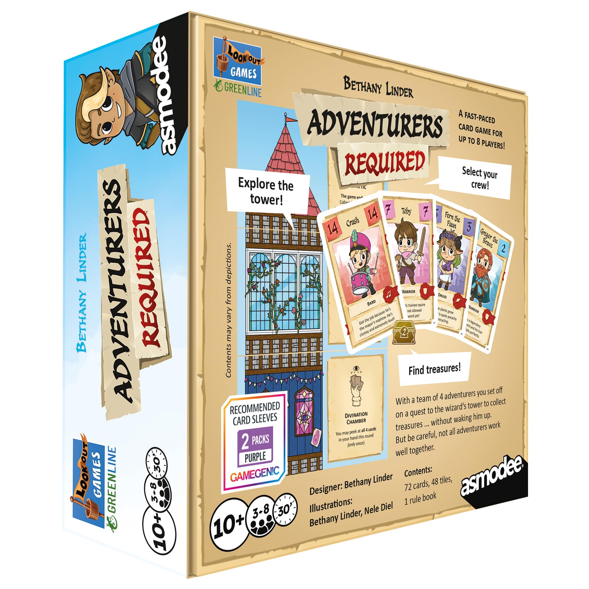 Adventurers Required Family Card Game for Game Night