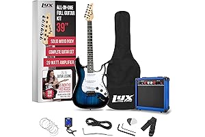 LyxPro Kids Electric Guitar Kit: A Perfect Gateway to Musical Adventure for Ages 9-12