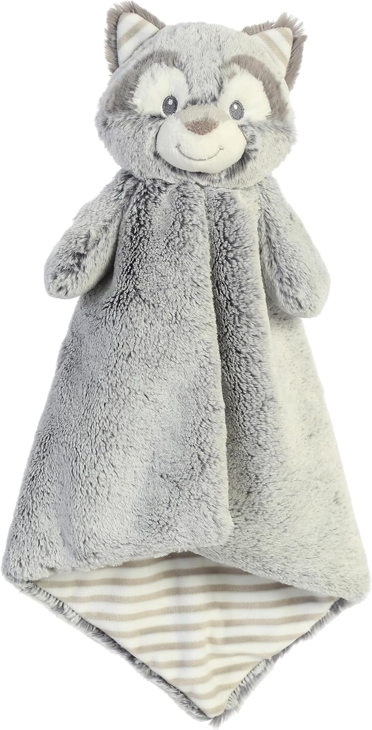 Aurora® Snuggly Cuddlers Luvster™ Rocko™ Baby Stuffed Animal – Comforting Companion – Security and Sleep Aid – Gray 16 Inches