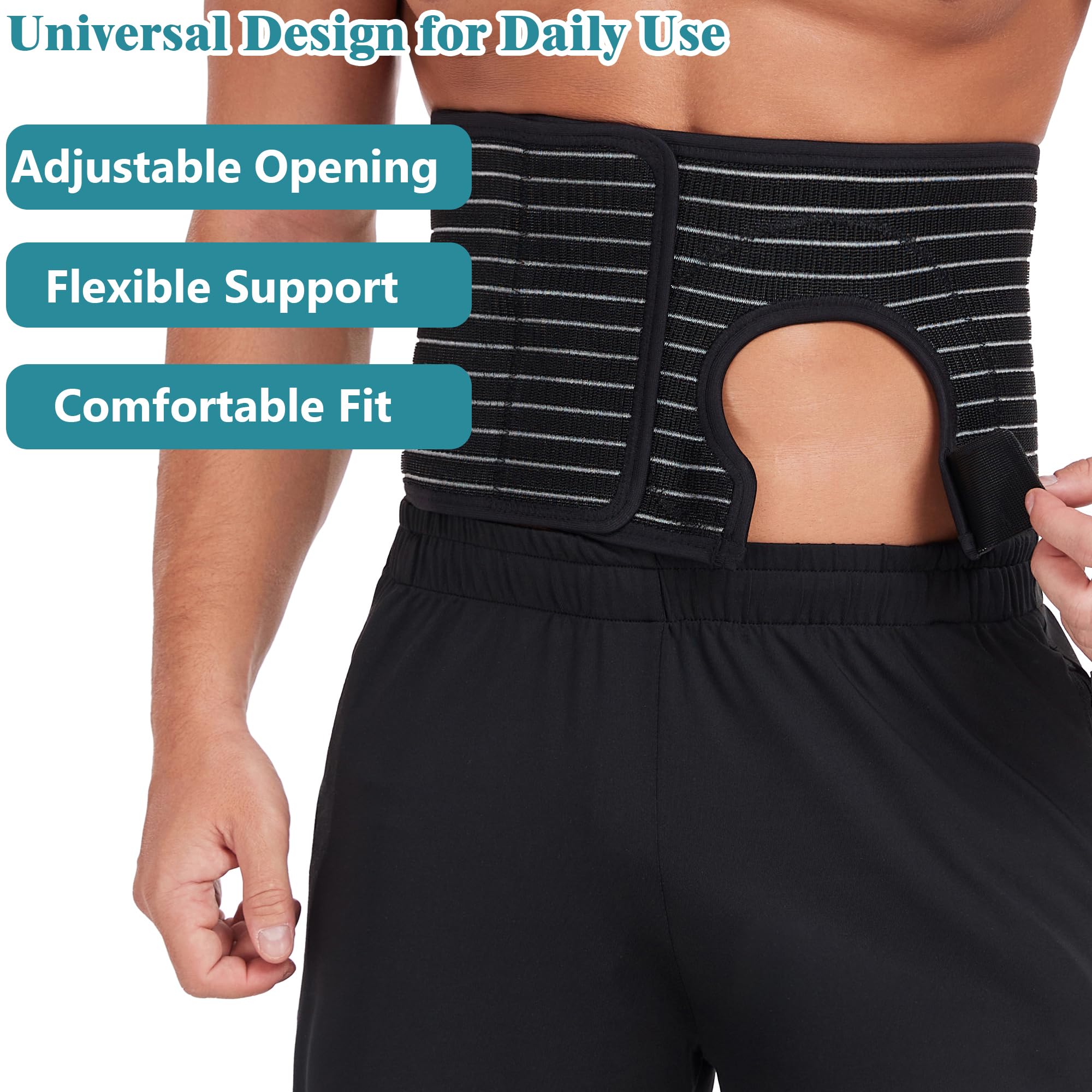 Ceinture Abdominale Ceinture De Protection Ventre En Cuir Rembourr E Tailles 52