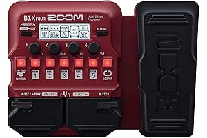 Zoom B1X FOUR Bass Pedal - Elevate Your Bass Performance