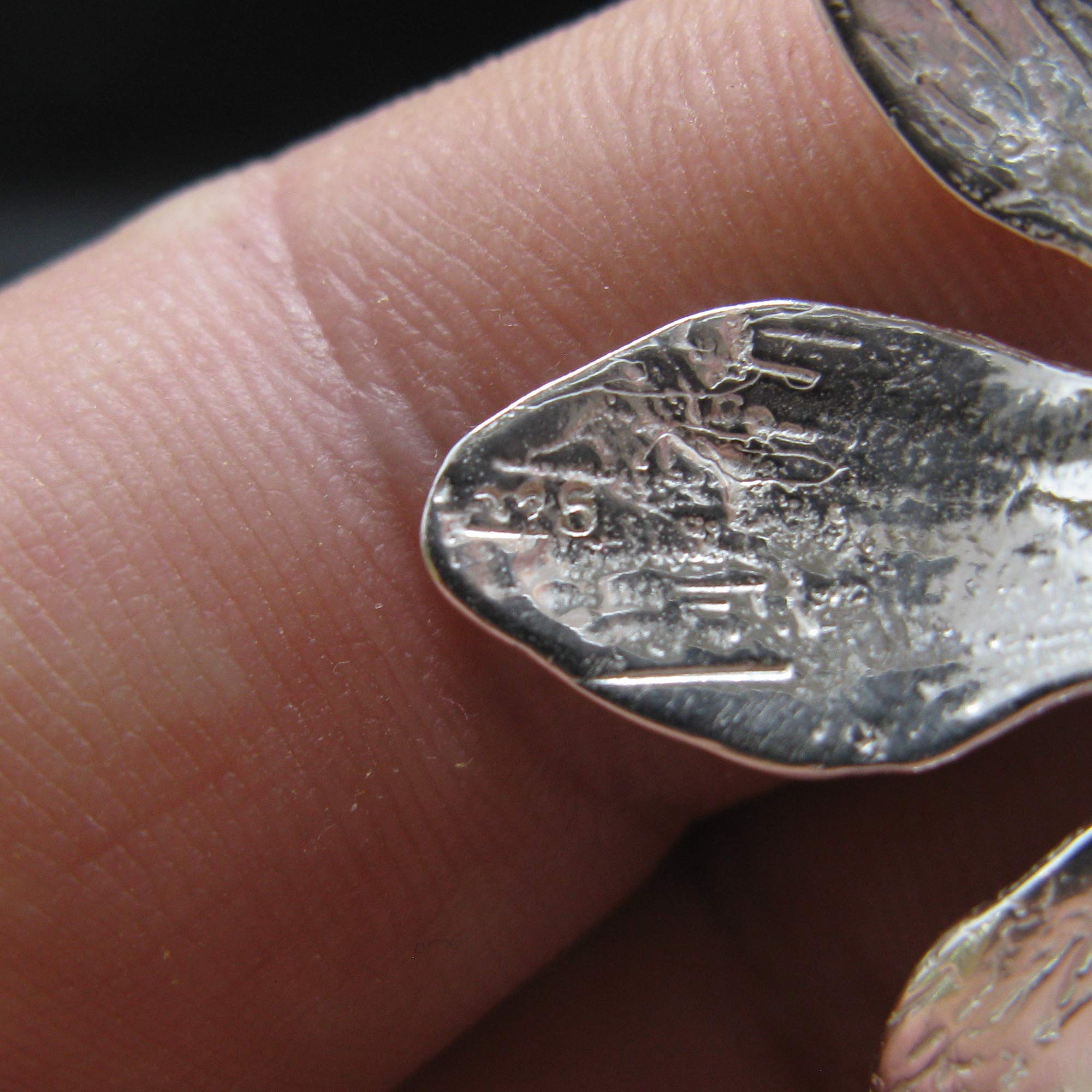 Handgemachte Sterling Silber Brosche große Blume echte solide gestempelt 925