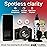 Koala Eyeglass Lens Cleaner Spray Kit | (2x) Glasses Cleaner Bottle + (2x) Microfiber Cloth | Alcohol Free Eyeglasses, Screen, and Camera Cleaning Kit | Made in USA (4 Piece Set)