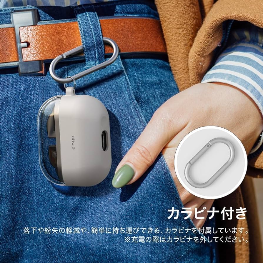 美品　SAMSUNG　Galaxy Buds3　純正カラビナケース付 SAMSUNGGalaxy Buds3純正カラビナケース付