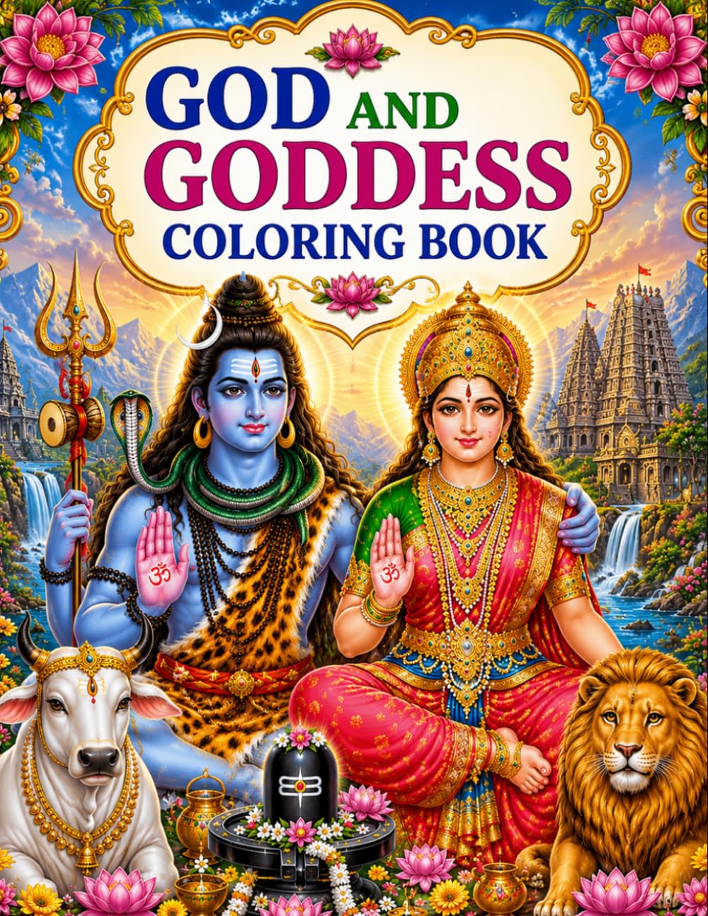 Hindu Gods Coloring Book: Hindu Mythology Coloring