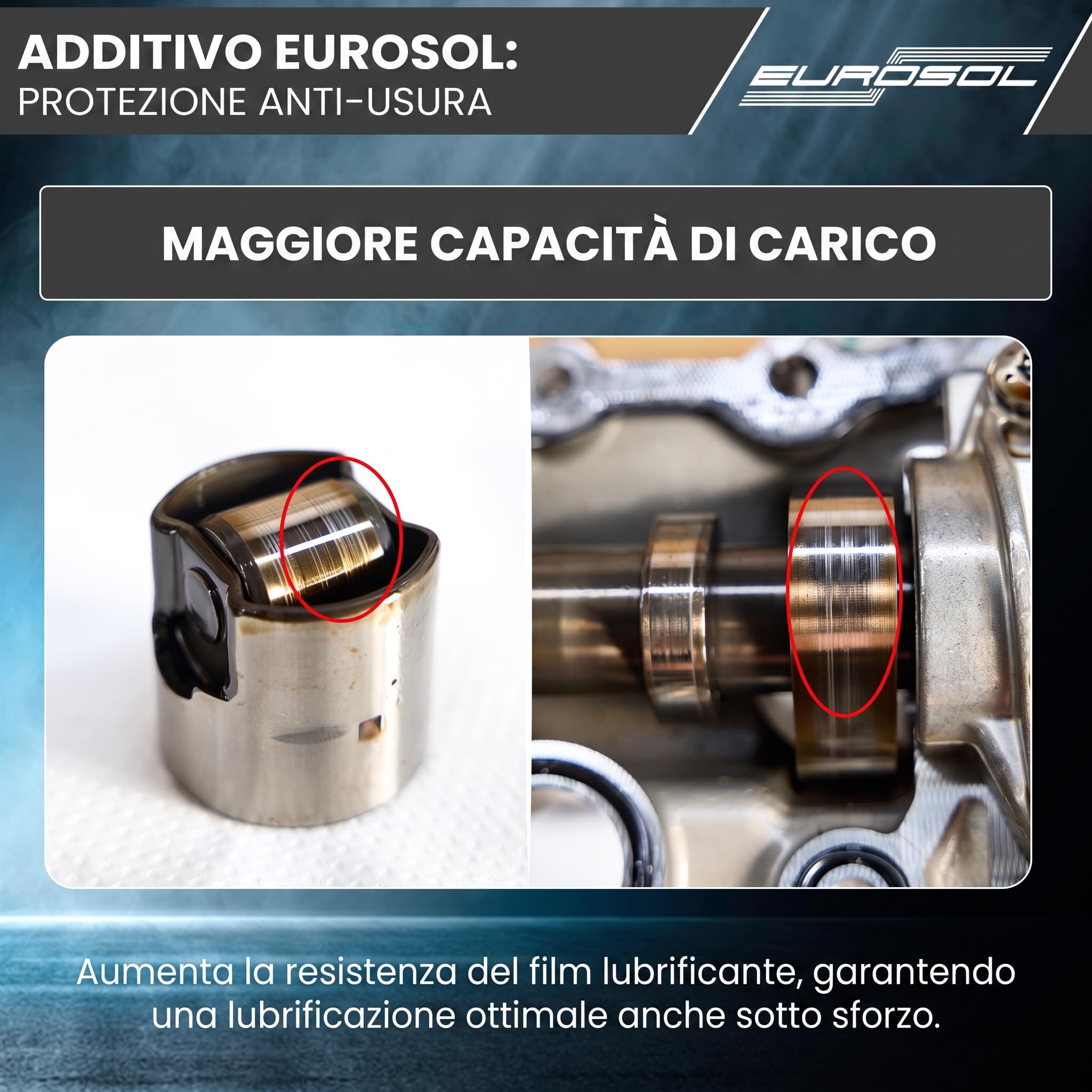 Additivo per Olio Motore 2 x 400 ml | Protezione antiusura | per punterie idrauliche | Motori Benzina e Diesel | Made in Germany
