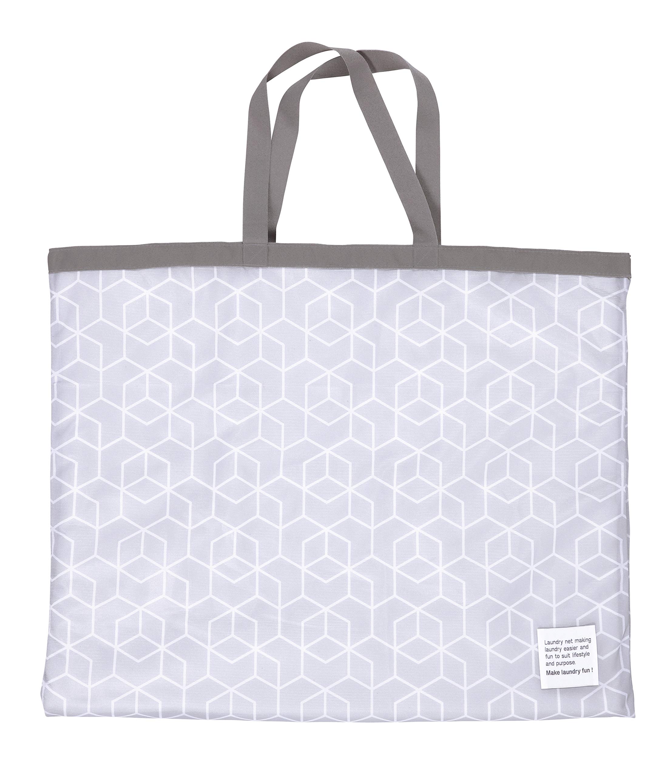 Amazon.co.jp : 東和産業 洗濯ネット ランドリーネット グレー L