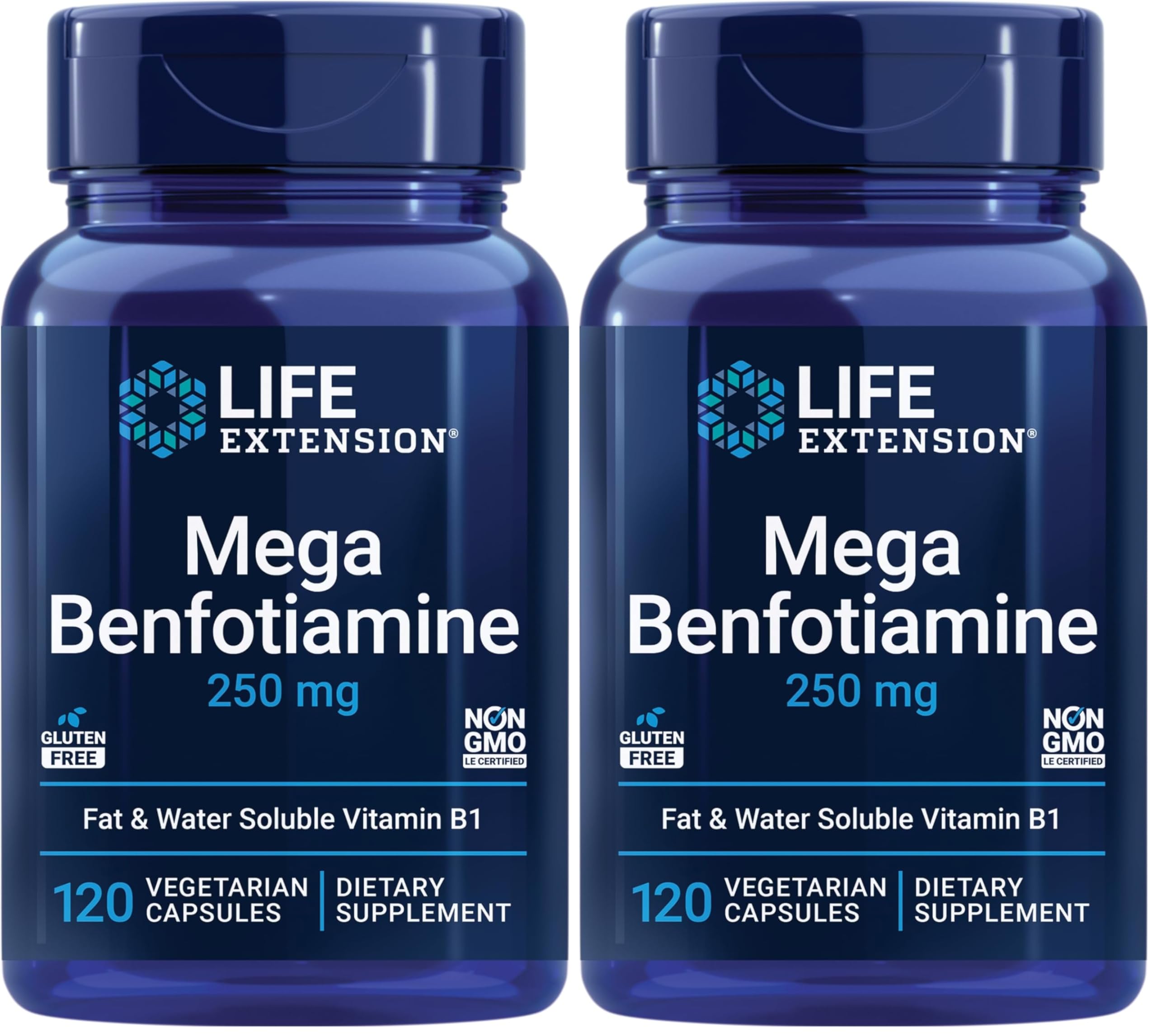 Life Extension Mega Benfotiamine 250 mg, 180 Vegetarian Capsules — Amazon image 6