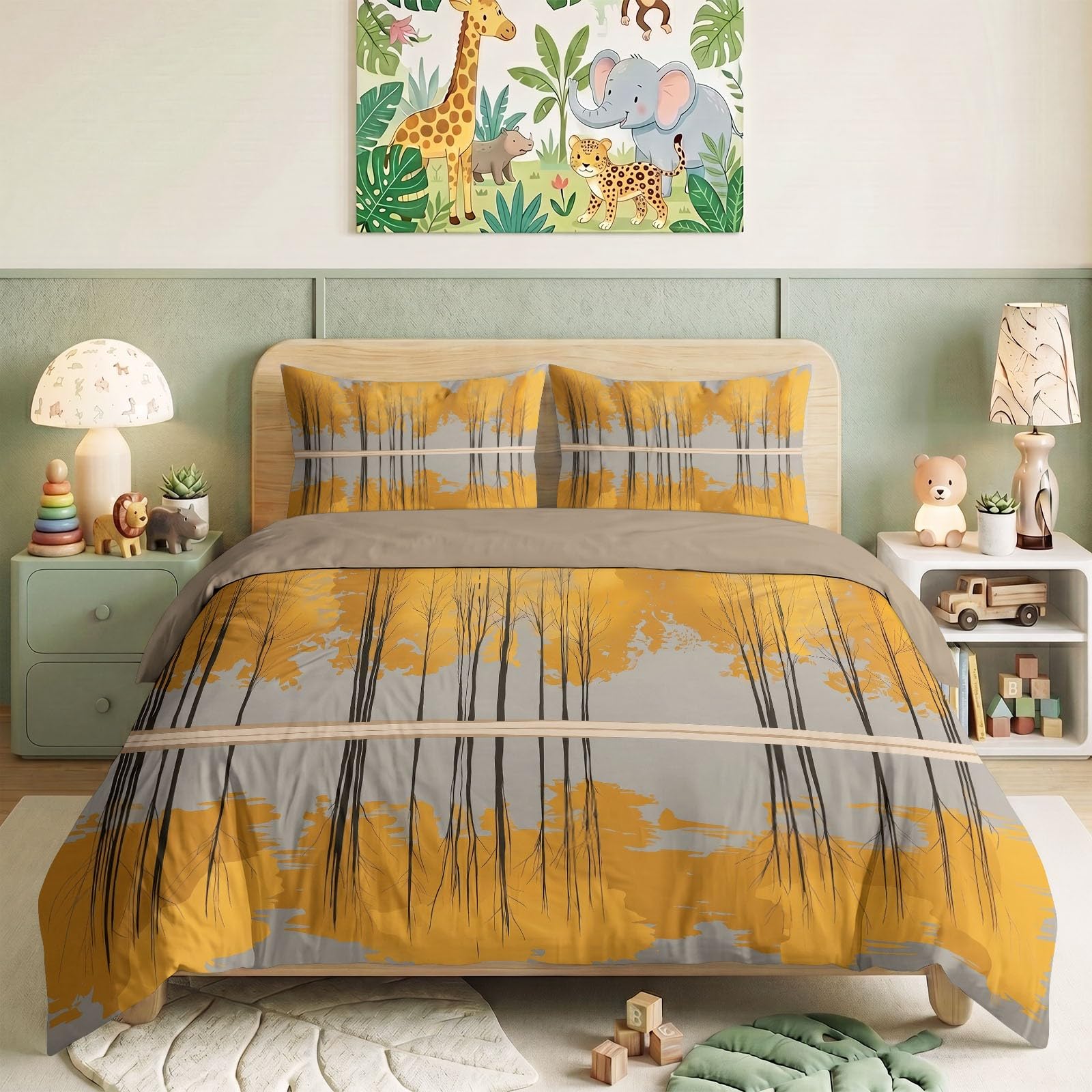 Juego de ropa de cama de 220 x 240 cm suave con cremallera práctica