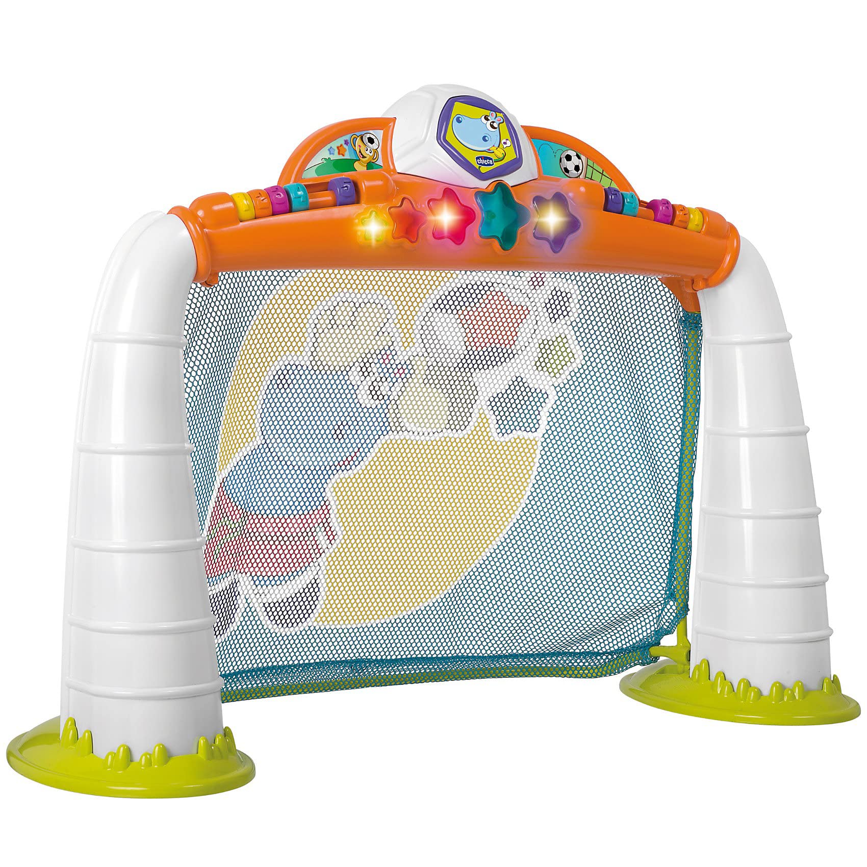Chicco Goal League Interactive Football Net Game Multicoloured 00005225000000