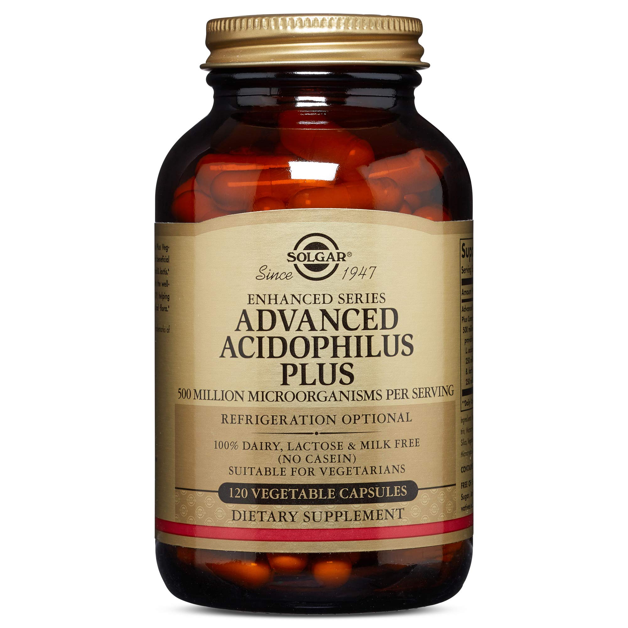 Solgar Acidophilus Plus Avanzado 120Cap. Krem Do Rąk Regenerujący 120 Kapsułek