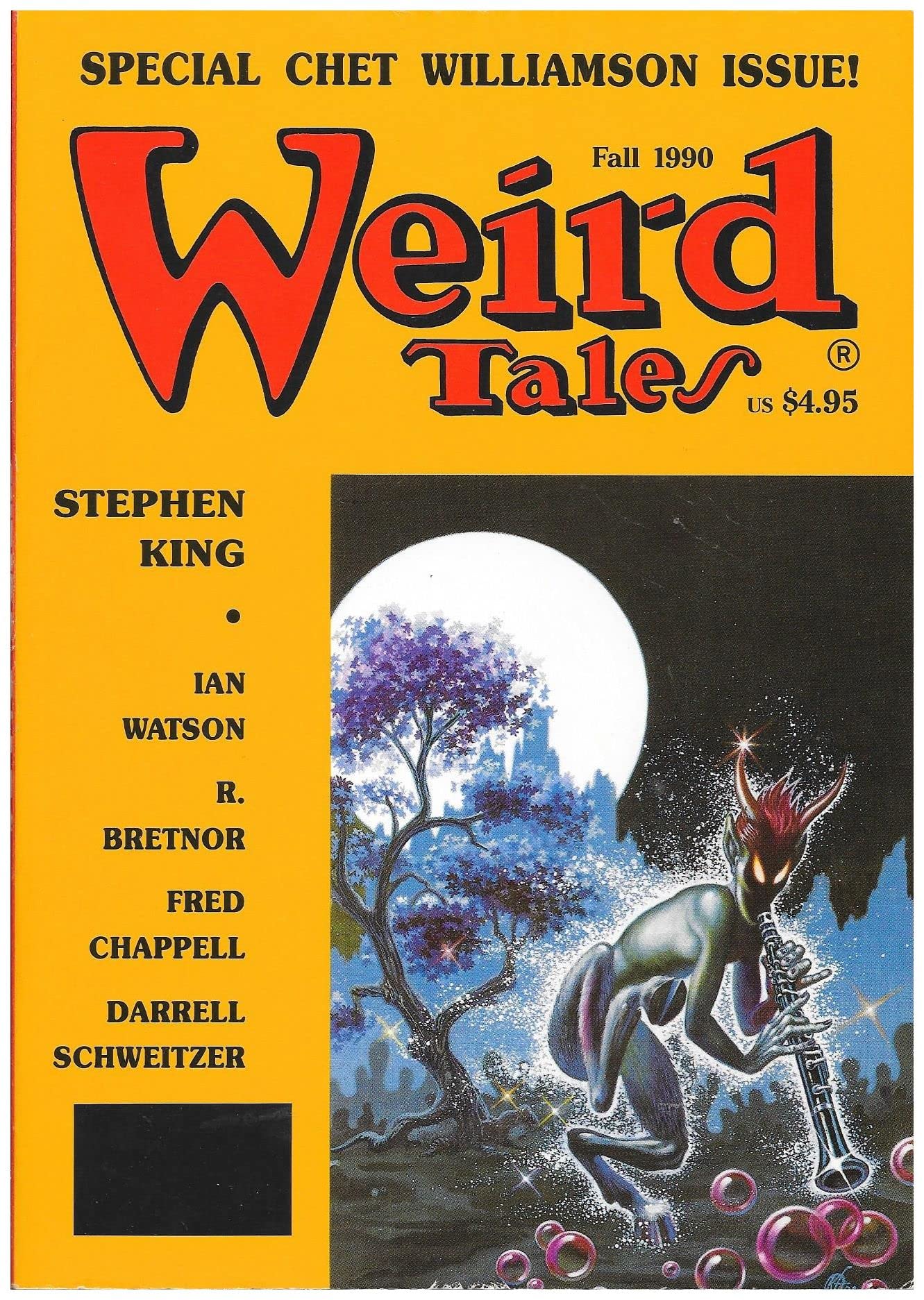 Weird Tales No. 298, Fall 1990 | The Unique Magazine: Chet Williamson ...