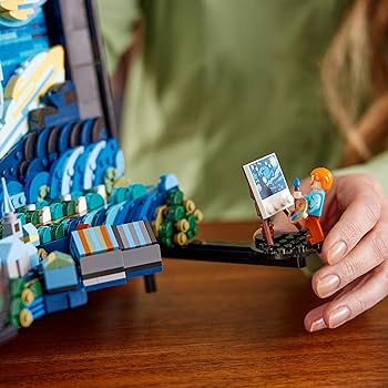 Amazon.co.jp: レゴ(LEGO) アイデア ゴッホ 「星月夜」 おもちゃ
