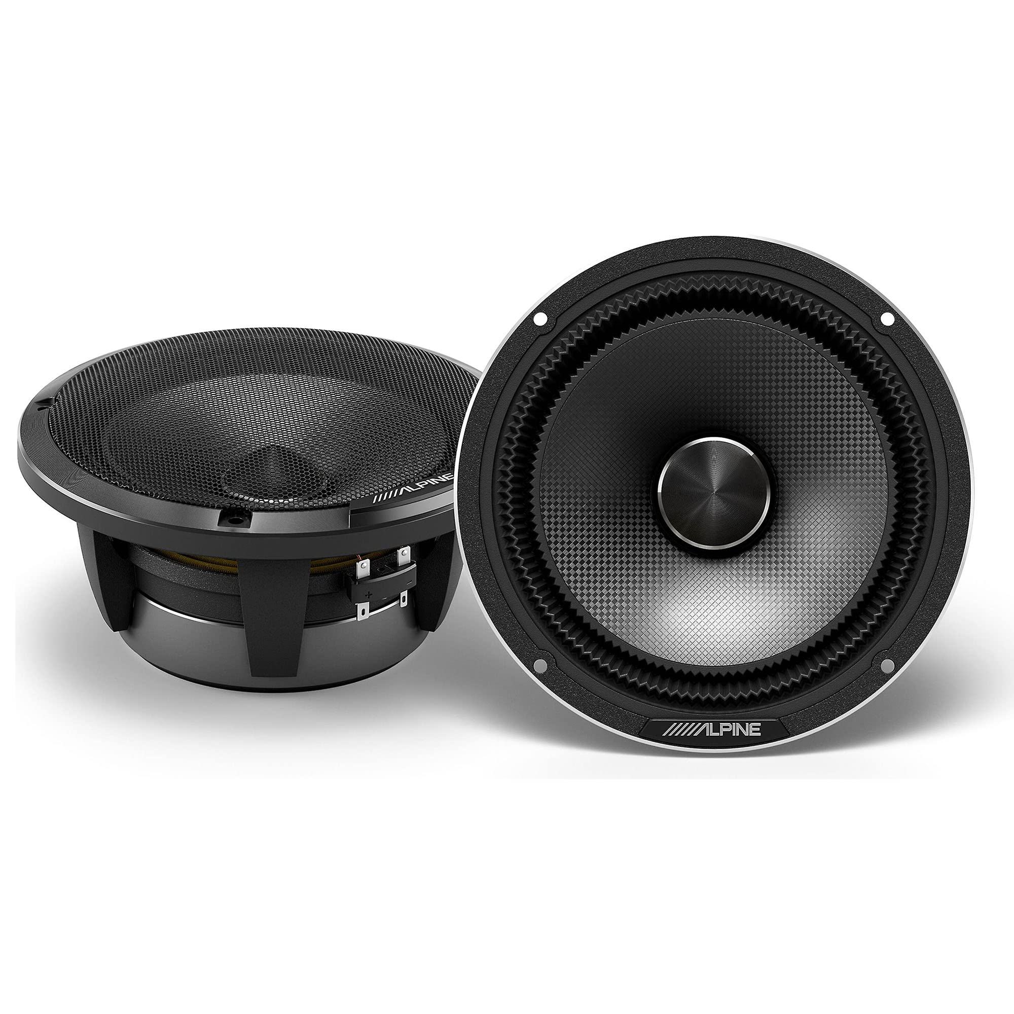 Amazon.com: Alpine 2 Pairs HDZ-65C Status Series Hi-Res 6.5” 2-Way