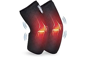 COMFIER Heated Knee Massager for Pain Relief