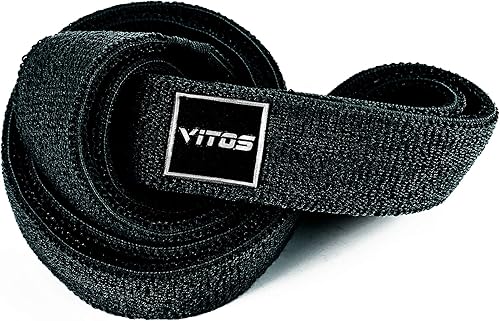 Miniatura 2 de Vitos Fitness Polyester V-Power Band  Allergy Prevention Snap Proof Pull Up Assist Heavy Duty Resistance Mobility Lifting Perfect Body Stretching