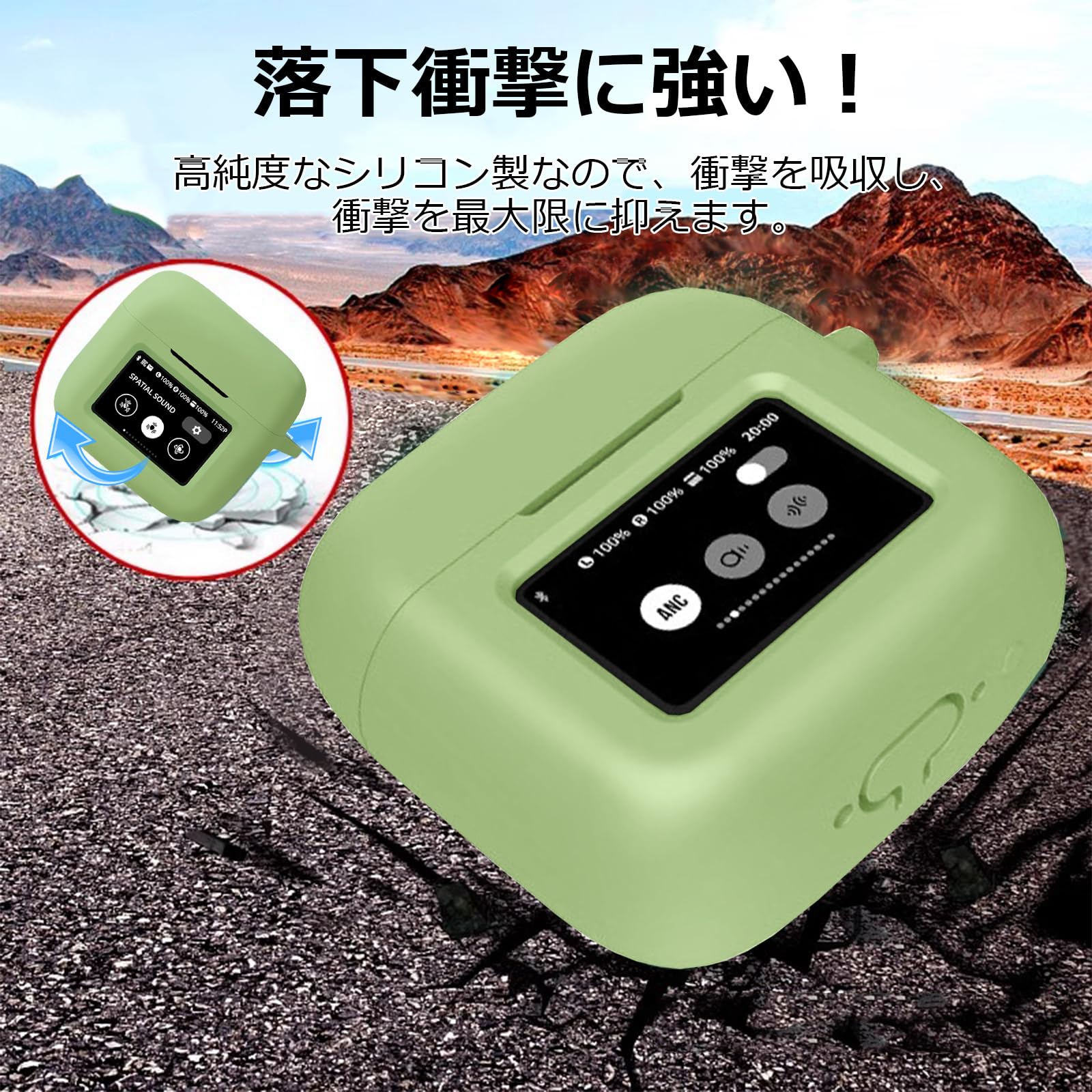 Amazon | ZIZUCHLE For JBL TOUR PRO 3ケースカバー 【JBL TOUR PRO 3
